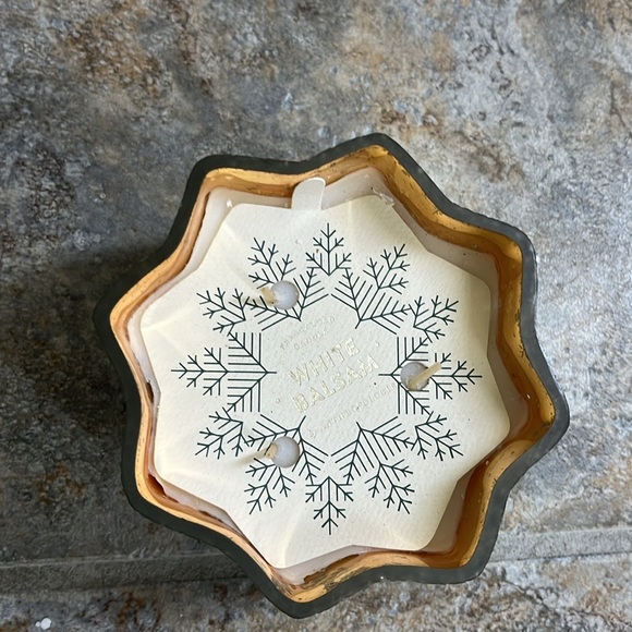 Anthropologie Home White Balsam Star Candle NIB Bundle of 4 - Picture 10 of 16